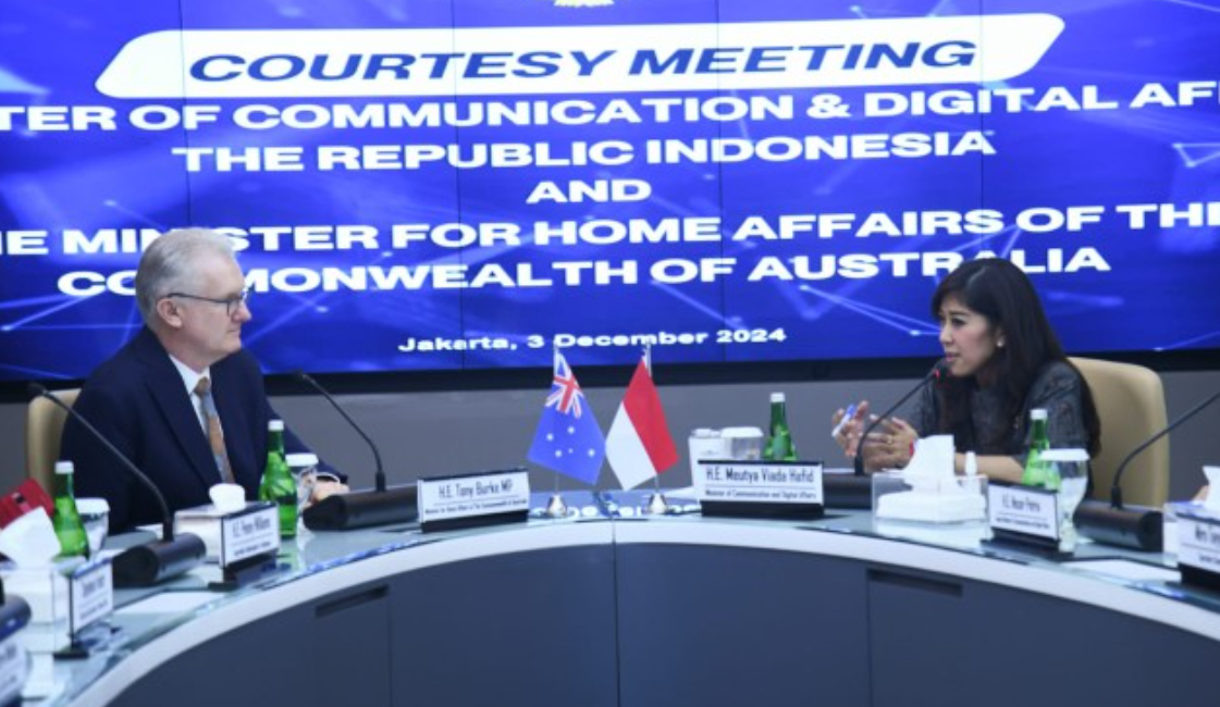 Indonesia dan Australia Tingkatkan Kerja Sama Keamanan Siber
