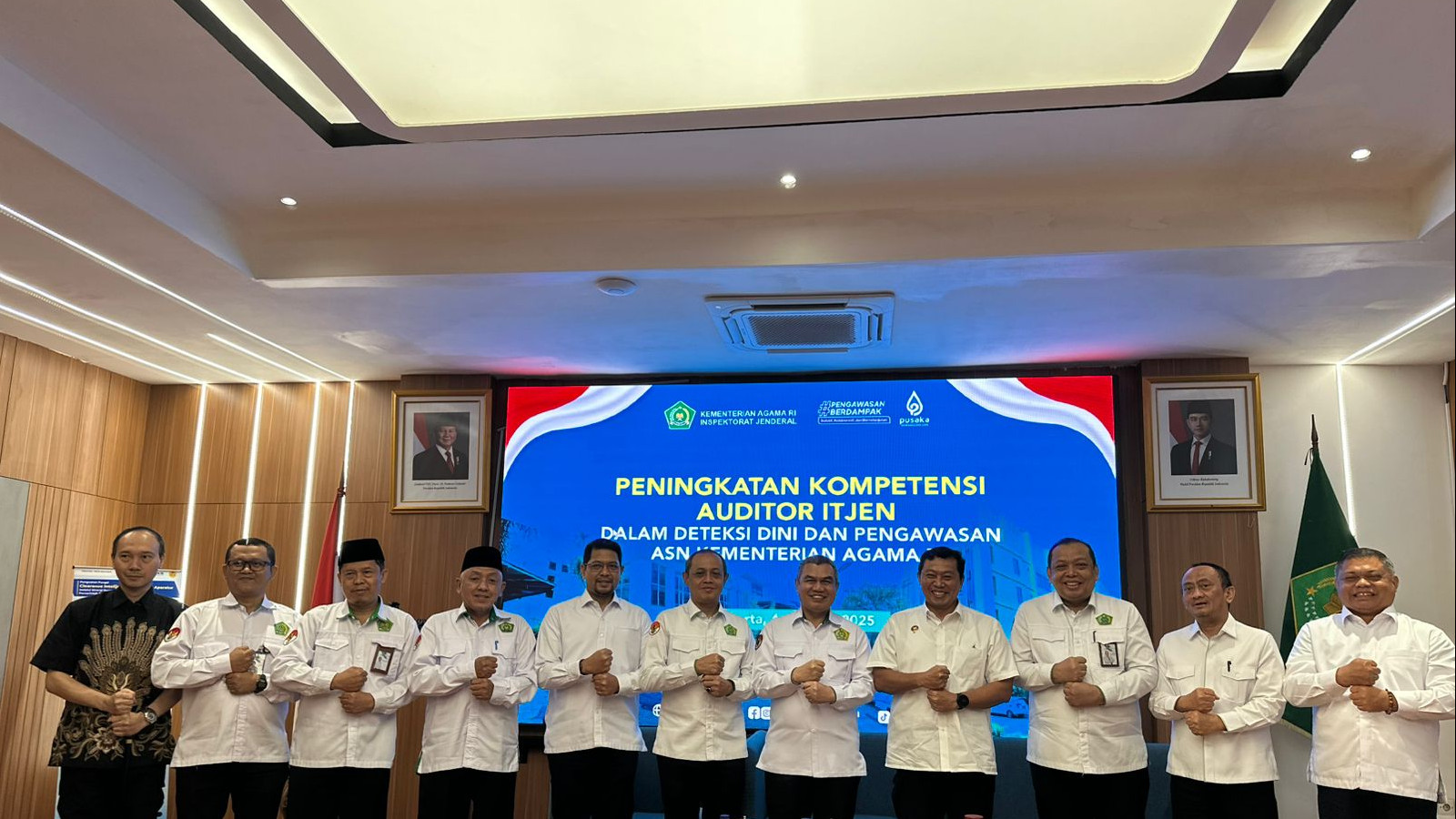 Itjen Kemenag Latih Auditor Kompetensi Deteksi Dini dan Pengawasan