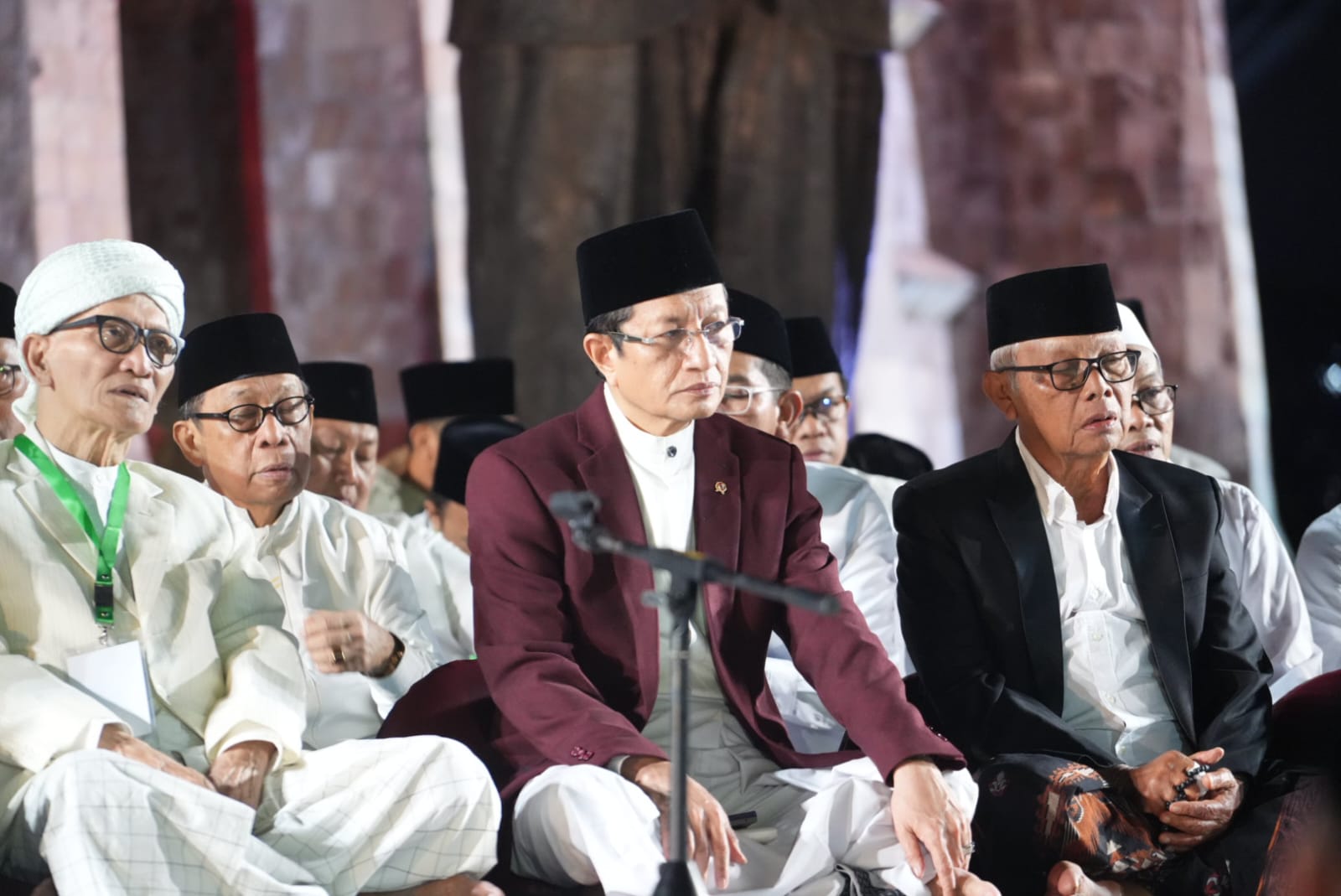 Zikir dan Doa Kebangsaan, Menag Sebut MBG dan Sekolah Rakyat Sejalan Semangat Kemerdekaan