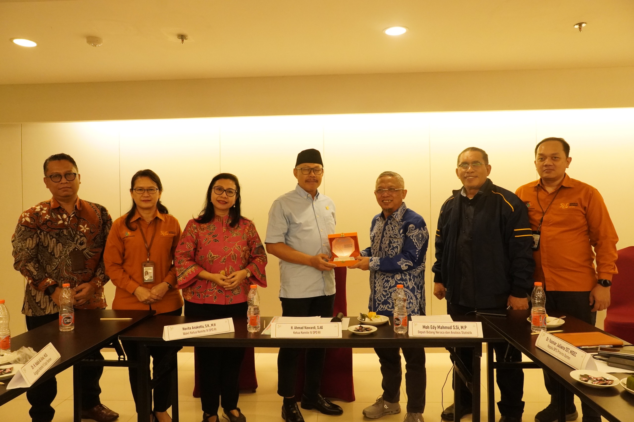 SE 2026 DAN KEM-PPKF RAPBN 2027, KOMITE IV DPD RI DORONG PENGUATAN BPS PERKUAT DATA STATISTIK DAERAH