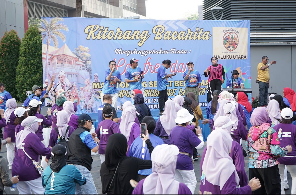 Car Free Day Kitorang Bacarita Jadi Ruang Promosi UMKM dan Pelestarian Budaya Maluku Utara