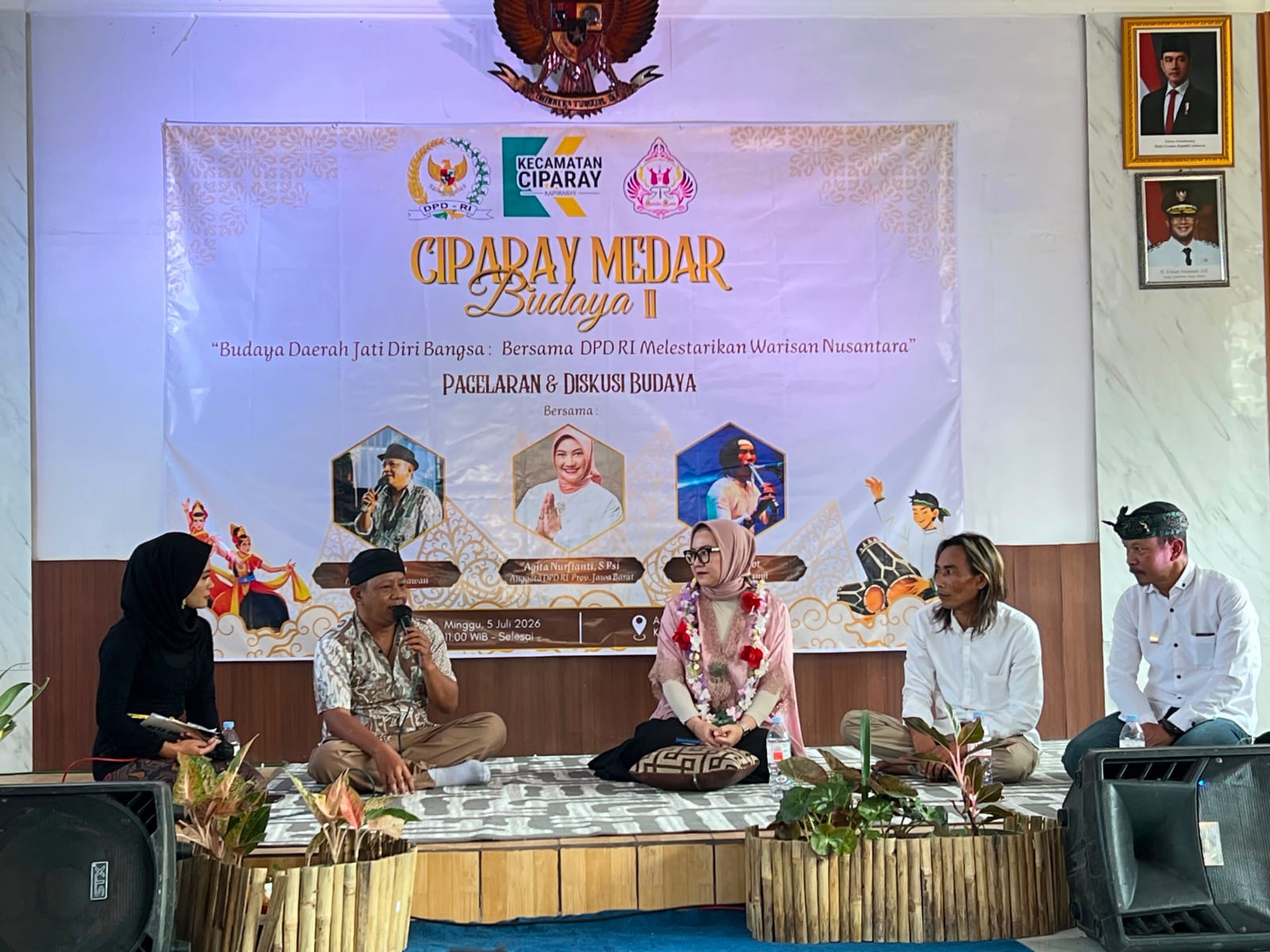 Senator Agita: Budaya Harus Hidup dalam Kehidupan Sehari-hari, Bukan Sekadar Dipentaskan