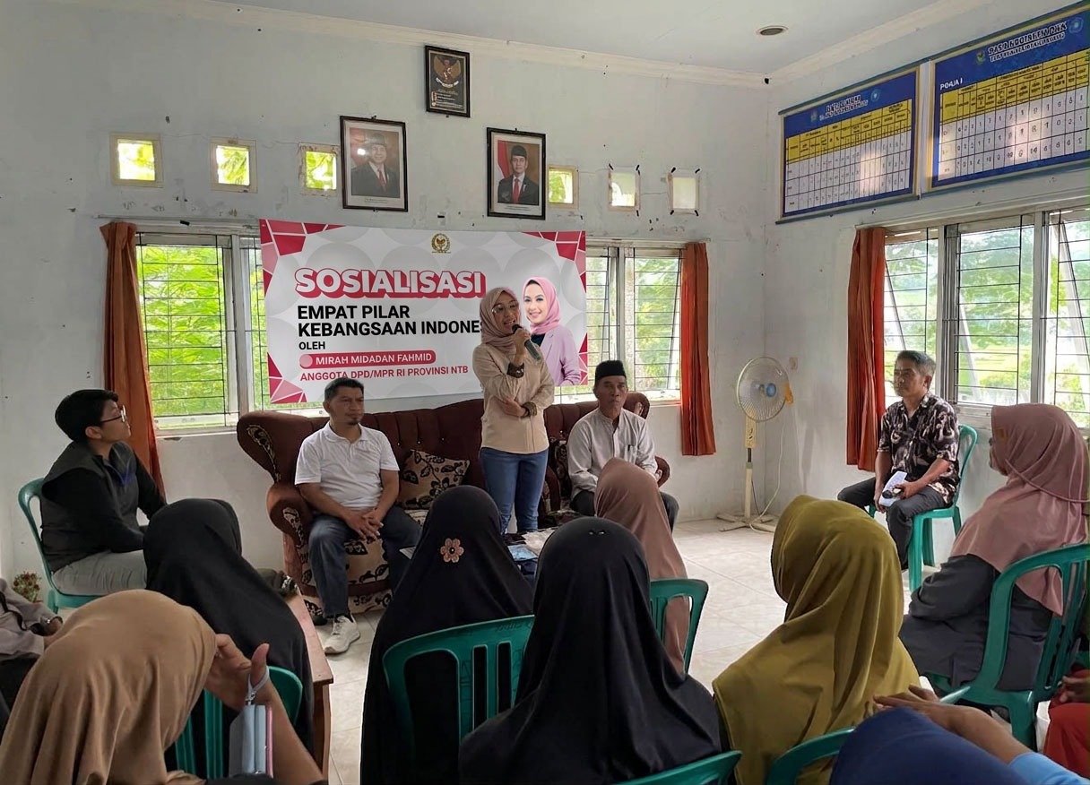 Di Jonggat, Mirah Midadan Fahmid Tekankan Pentingnya Persatuan bagi Petani dan Nelayan